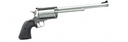MAGNUM RESEARCH BFR4570 BFR LONG CYLINDER LARGE FRAME 45-70 GOV 5 SHOT, 10" BRUSHED STAINLESS STEEL BARREL, CYLINDER & FRAME, BLACK RUBBER GRIP, EXPOSED HAMMER