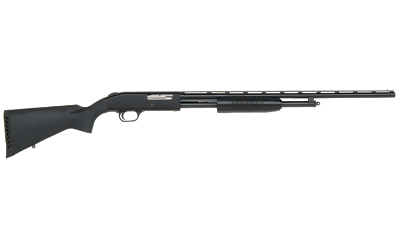 MOSSBERG 50112 500 BANTAM YOUTH 410 GAUGE PUMP 3" 5+1 24" BLUED VENT RIB BARREL, BLUED STEEL RECEIVER, FIXED BLACK SYNTHETIC STOCK, RIGHT HAND, FIXED FULL CHOKE