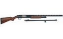 MOSSBERG 54264 500 COMBO 12 GAUGE 5+1 3" 24" SLUGSTER/28" VENT RIB STEEL BARRELS, DUAL EXTRACTORS,  BLUED STEEL RECEIVER W/INTEGRAL SCOPE MOUNT, FIXED WOOD STOCK, FULLY RIFLED BORE CHOKE