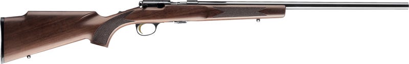 BROWNING 025176202 T-BOLT TARGET/VARMINT 22 LR 10+1 22" HEAVY TARGET BARREL, POLISHED BLUED STEEL RECEIVER, SATIN WALNUT STOCK WITH MONTE CARLO COMB, OPTICS READY, SCOPE NOT INCLUDED