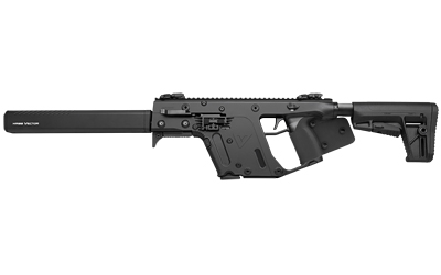 KRISS USA KV10CBL22 VECTOR CRB GEN2 *CA COMPLIANT 10+1 BLACK STEEL BARREL, BLACK PICATINNY RAIL RECEIVER, FIXED BLACK SYNTHETIC STOCK, BLACK CALIFORNIA PADDLE GRIP, GLOCK MAGAZINE COMPATIBLE
