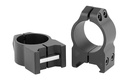 WARNE 201M VERTICAL RINGS MAXIMA MATTE BLACK 1" MEDIUM 0 MOA
