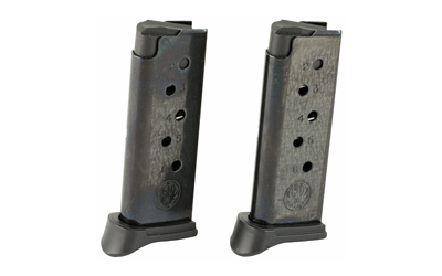 RUGER 90643 LCP VALUE PACK 6RD 380 ACP BLUED STEEL 2 PER PACK