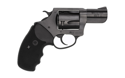 CHARTER ARMS 13520 MAG PUG  LARGE 357 MAG, 5 SHOT 2.20" BLACK PORTED STEEL BARREL, BLACK STEEL CYLINDER & FRAME W/BLACK FINGER GROOVED RUBBER GRIP