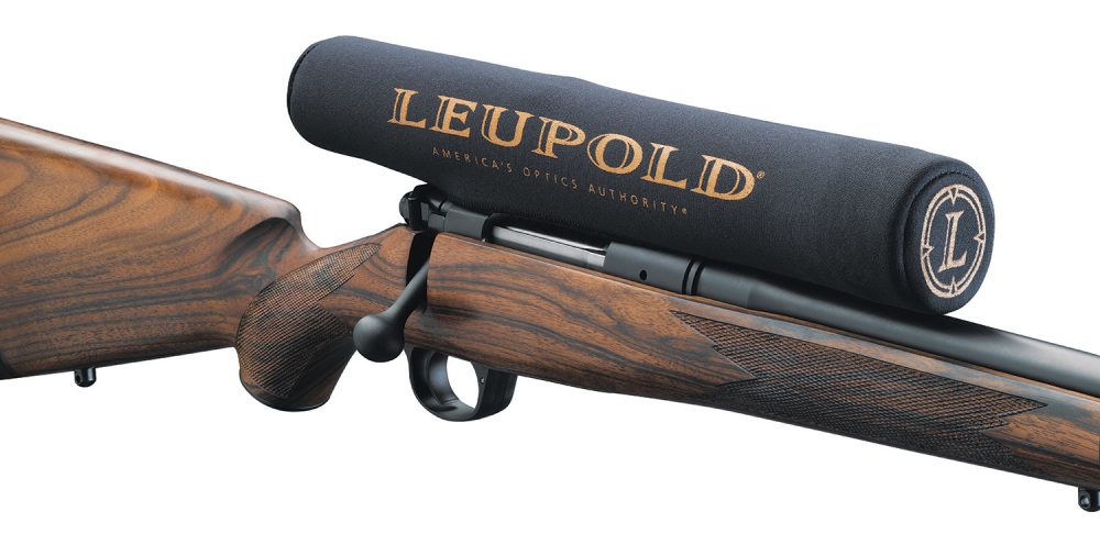 LEUPOLD 53576 SCOPESMITH SCOPE COVER MATTE BLACK NEOPRENE SIZE LARGE 12.50" LONG SLIP ON