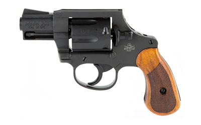 ROCK ISLAND 51280 M206  SMALL FRAME 38 SPECIAL 6RD 2" BLACK PARKERIZED STEEL BARREL, CYLINDER & FRAME, CHECKERED WOOD GRIP, TRANSFER BAR SAFETY, CONCEALED HAMMER