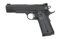 ROCK ISLAND 51486 ROCK ULTRA FS 45 ACP CALIBER WITH 5" BARREL, 8+1 CAPACITY, OVERALL BLACK PARKERIZED FINISH STEEL, BEAVERTAIL FRAME, SERRATED SLIDE & BLACK/GRAY G10 GRIP