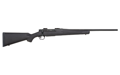 MOSSBERG 27909 PATRIOT  FULL SIZE 6.5 CREEDMOOR 5+1 22" MATTE BLUED FLUTED BARREL, MATTE BLUED STAINLESS STEEL RECEIVER DRILLED & TAPPED, BLACK FIXED SYNTHETIC STOCK, RIGHT HAND