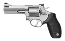 TAURUS 2-627049 TRACKER 627 MEDIUM 357 MAG/38 SPECIAL +P 7 SHOT 4" MATTE STAINLESS STEEL BARREL, CYLINDER & FRAME, BLACK RIBBER GRIP, TRANSFER BAR SAFETY, EXPOSED HAMMER