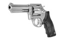 TAURUS 2-650049 65  MEDIUM 357 MAG/38 SPECIAL +P 6 SHOT 4" MATTE STAINLESS STEEL BARREL, CYLINDER MATTE & FRAME, BLACK FINGER GROOVED RUBBER GRIP, TRANSFER BAR SAFETY, EXPOSED HAMMER