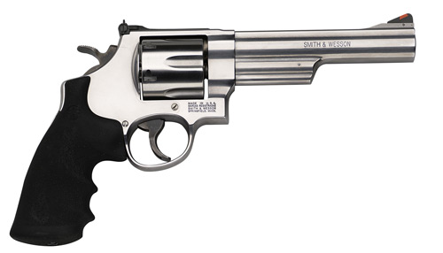 SMITH & WESSON 163606 MODEL 629  44 REM MAG OR 44 S&W SPL STAINLESS STEEL 6" BARREL & 6RD CYLINDER, SATIN STAINLESS STEEL N-FRAME,  RED RAMP FRONT/WHITE OUTLINE REAR SIGHTS