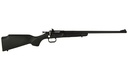 CRICKETT KSA2280 YOUTH  22 WMR 1RD 16.12" BLUED BARREL & RECEIVER, FIXED FRONT/ADJUSTABLE REAR PEEP SIGHTS, BLACK SYNTHETIC STOCK W/11.5" LOP, REBOUNDING FIRING PIN SAFETY