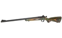 CRICKETT KSA2252 YOUTH  22 LR 1RD 16.12" BLUED BARREL & RECEIVER, FIXED FRONT/ADJUSTABLE REAR PEEP SIGHTS, CAMO LAMINATE STOCK W/11.5" LOP, REBOUNDING FIRING PIN SAFETY