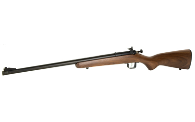 CRICKETT KSA2238 YOUTH  22 LR 1RD 16.12" BLUED BARREL & RECEIVER, FIXED FRONT/ADJUSTABLE REAR PEEP SIGHTS, WALNUT STOCK W/11.5" LOP, REBOUNDING FIRING PIN SAFETY