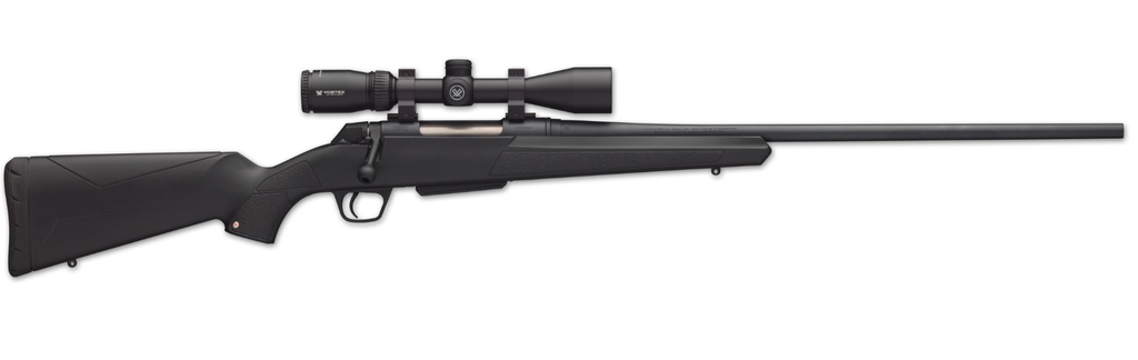 WINCHESTER GUNS 535705212 XPR SCOPE COMBO 243 WIN 3+1 CAP 22" BLUED PERMA-COTE REC/BARREL MATTE BLACK STOCK RIGHT HAND WITH MOA TRIGGER SYSTEM (FULL SIZE) INCLUDES VORTEX CROSSFIRE II 3-9X40MM SCOPE
