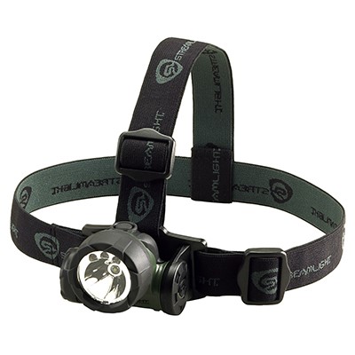 STREAMLIGHT 61051 TRIDENT  6/25/80 LUMENS GREEN/WHITE LED BULB GREEN 126 METERS DISTANCE
