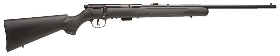 SAVAGE ARMS 26700 MARK II F FULL SIZE 22 LR 10+1 21" MATTE BLACK BUTTON RIFLED BARREL, MATTE BLACK DRILLED & TAPPED CARBON STEEL RECEIVER, MATTE BLACK FIXED SPORTER SYNTHETIC STOCK, RIGHT HAND