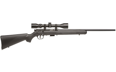SAVAGE ARMS 96209 93R17 FXP 17 HMR CALIBER WITH 5+1 CAPACITY, 21" BARREL, MATTE BLUED METAL FINISH, MATTE BLACK SYNTHETIC STOCK & ACCUTRIGGER RIGHT HAND (FULL SIZE) INCLUDES 3-9X40MM SCOPE