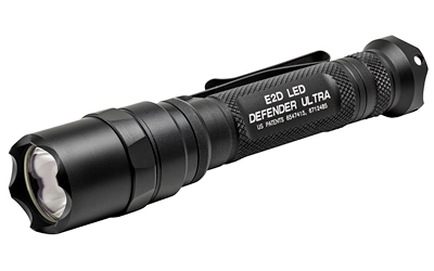 SUREFIRE E2DLUA E2D DEFENDER ULTRA  BLACK ANODIZED 5/1,000 LUMENS WHITE LED