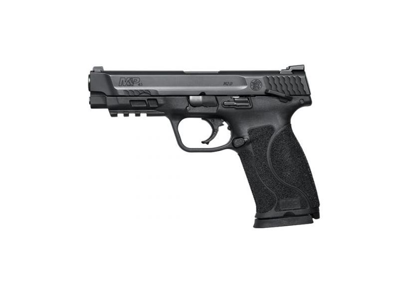SMITH & WESSON 11526 M&P M2.0  FULL SIZE 45 ACP 10+1, 4.60" BLACK ARMORNITE STAINLESS STEEL BARREL & SERRATED SLIDE, MATTE BLACK POLYMER FRAME W/PICATINNY RAIL