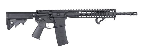 LWRC ICDIR5B16 LWRCI DIRECT IMPINGEMENT 5.56X45MM NATO 16.10" 30+1 BLACK ANODIZED BLACK 6 POSITION STOCK BLACK MAGPUL MOE+ GRIP