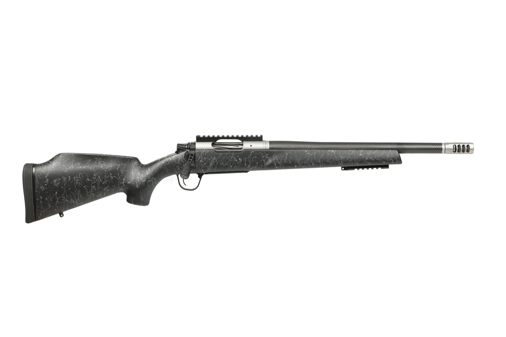 CHRISTENSEN ARMS 8011001302 TRAVERSE  308 WIN 4+1 16.25" CARBON FIBER THREADED BARREL, STAINLESS STEEL DRILLED & TAPPED RECEIVER, BLACK W/GRAY WEBBING MONTE CARLO W/RAISED COMB CARBON FIBER STOCK