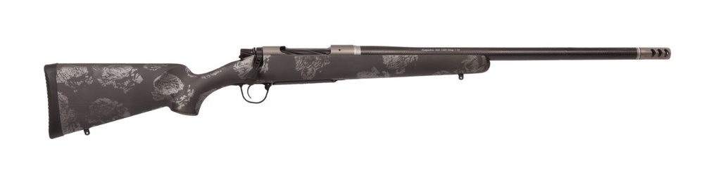 CHRISTENSEN ARMS 8010631801 RIDGELINE FFT 7MM PRC 3+1 24" CARBON FIBER THREADED BARREL, STAINLESS STEEL DRILLED & TAPPED RECEIVER, CARBON W/GRAY ACCENTS SPORTER FFT CARBON FIBER STOCK