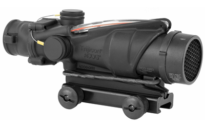 TRIJICON 100230 ACOG  BLACK HARDCOAT ANODIZED 4X32MM ILLUMINATED RED CHEVRON RETICLE