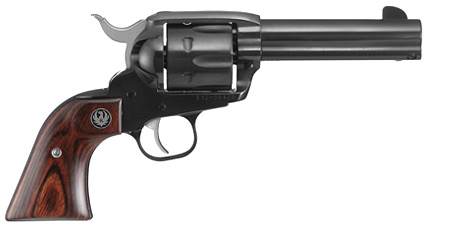 RUGER 5107 VAQUERO  MEDIUM FRAME 357 MAG/38 SPECIAL 6RD 4.62" BLUED ALLOY STEEL BARREL, CYLINDER & FRAME, HARDWOOD GRIP, TRANSFER BAR SAFETY, EXPOSED HAMMER