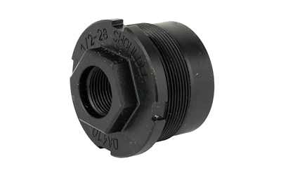 DEAD AIR DA410 GHOST FIXED MOUNT BLACK CERAKOTE 1/2"-28 TPI