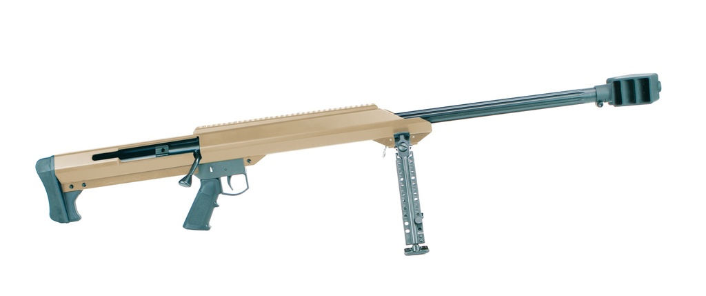 BARRETT 13273 M99  50 BMG 32" 1RD FLAT DARK EARTH CERAKOTE FLAT DARK EARTH FIXED W/SORBOTHANE RECOIL PAD STOCK BLACK POLYMER GRIP RIGHT HAND