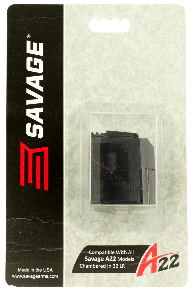 SAVAGE ARMS 90023 A22/B22  10RD ROTARY 22 LR FITS BLACK METAL