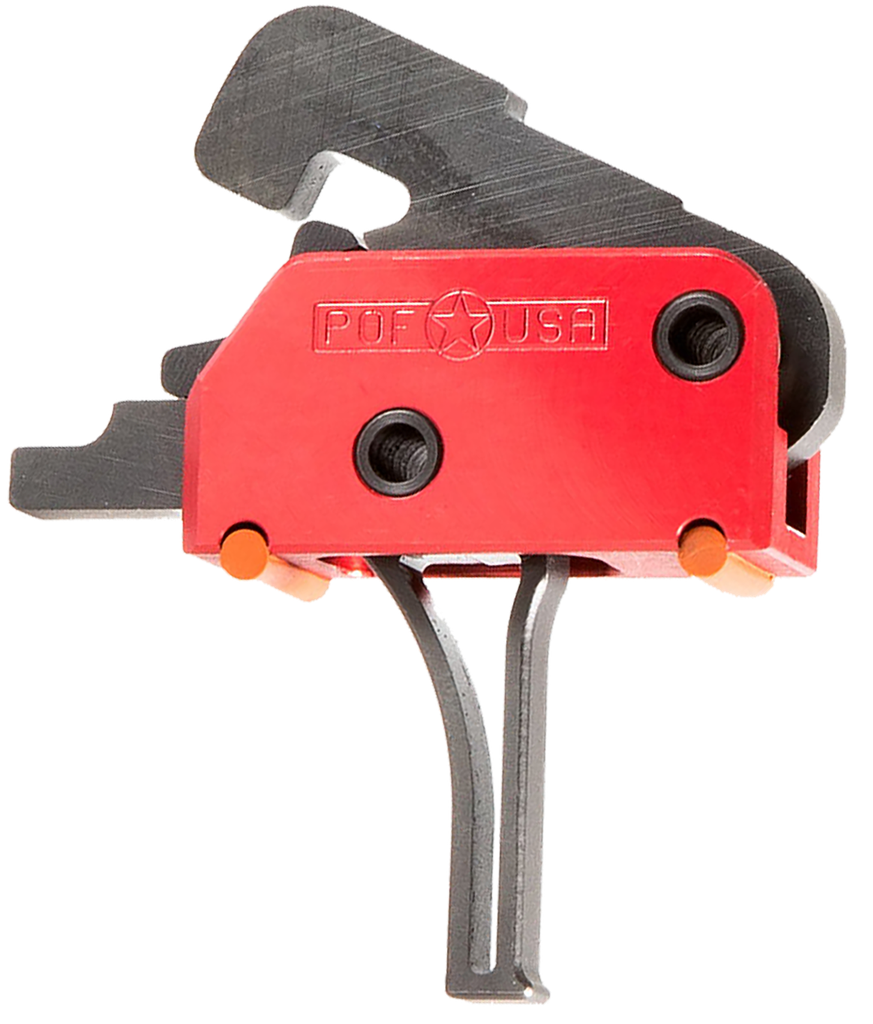 PATRIOT ORDNANCE FACTORY 00858 DROP-IN  BLACK/RED FLAT TRIGGER SINGLE-STAGE