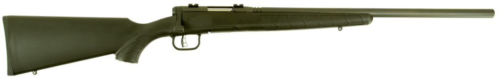 SAVAGE ARMS 96975 B.MAG  17 WSM 8+1 22" MATTE BLACK HEAVY BARREL, MATTE BLACK DRILLED & TAPPED CARBON STEEL RECEIVER, MATTE BLACK FIXED SYNTHETIC STOCK, RIGHT HAND