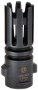 GEMTECH 12145 QUICKMOUNTS FLASH HIDER BLACK STEEL WITH 1/2"-28 TPI THREADS & 2.40" OAL FOR 5.56X45MM NATO AR-PLATFORM