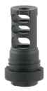 YANKEE HILL 5M2QD QD MUZZLE BRAKE BLACK STEEL WITH 1/2"-28 TPI THREADS & 2.50" OAL FOR 5.56X45MM NATO AR-PLATFORM