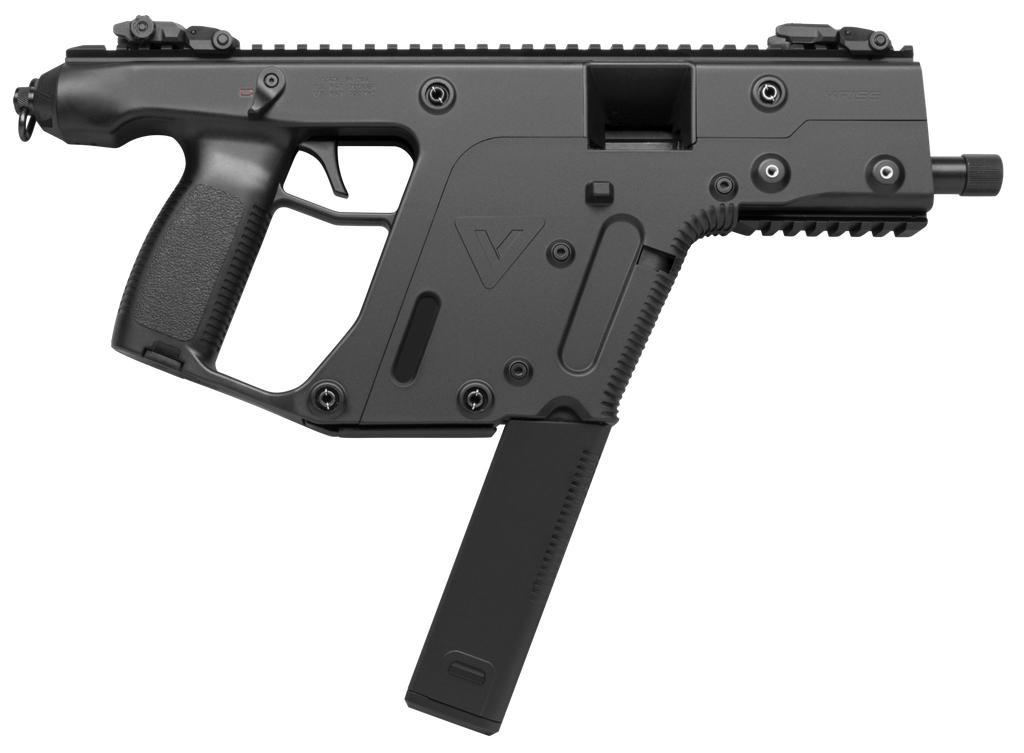 KRISS USA KV90PBL20 VECTOR SDP GEN2 9MM LUGER 40+1 5.50" BLACK NITRIDE THREADED BARREL, BLACK POLYMER PICATINNY RAIL RECEIVER, BLACK POLYMER GRIP, GLOCK MAG COMPATIBLE