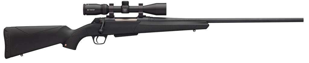 WINCHESTER GUNS 535705226 XPR SCOPE COMBO 270 WIN 3+1 CAP 24" BLUED PERMA-COTE REC/BARREL MATTE BLACK STOCK RIGHT HAND WITH MOA TRIGGER SYSTEM (FULL SIZE) INCLUDES VORTEX CROSSFIRE II 3-9X40MM SCOPE