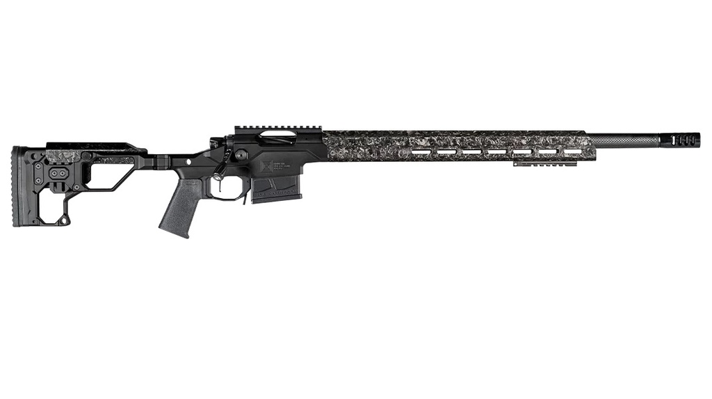 CHRISTENSEN ARMS 8010300300 MODERN PRECISION  300 WIN MAG 5+1 26" THREADED CARBON FIBER BARREL, BLACK NITRIDE FINISH, TUNGSTEN ANODIZED FOLDING STOCK, POLYMER GRIP