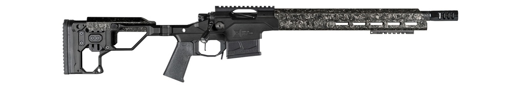 CHRISTENSEN ARMS 8010301500 MODERN PRECISION  223 REM 20" THREADED CARBON FIBER BARREL 5+1, BLACK NITRIDE FINISH, BLACK ANODIZED WITH FOLDING STOCK, POLYMER GRIP