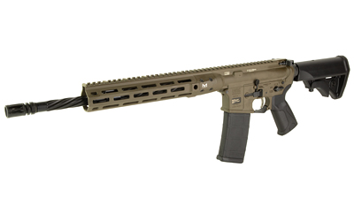 LWRC IC DI 556NATO MLOK 16" 30RD BRN
