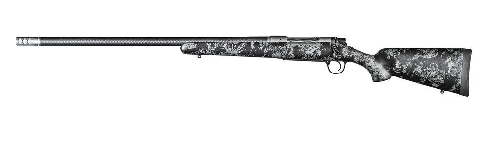 CHRISTENSEN ARMS 8010618400 RIDGELINE FFT 300 PRC 3+1 22" CARBON FIBER/THREADED BARREL, STAINLESS STEEL, BLACK WITH GRAY ACCENTS STOCK, LEFT HAND