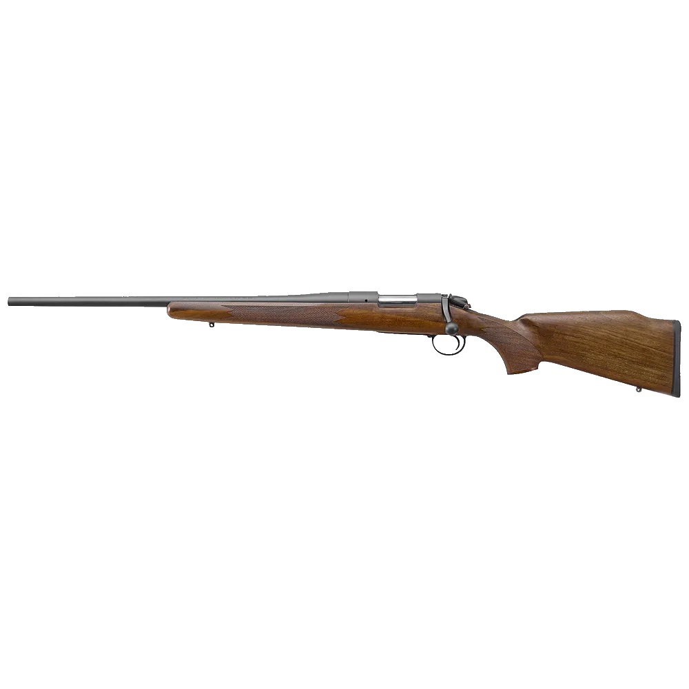 BERGARA RIFLES B14L002L B-14 TIMBER 270 WIN 4+1 24" GRAPHITE BLACK CERAKOTE BARREL, GRAPHITE BLACK CERAKOTE STEEL RECEIVER, WALNUT MONTE CARLO STOCK, LEFT HAND