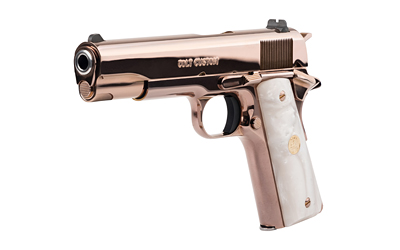 COLT GOVT 38SUP 5" ROSE GOLD TALO