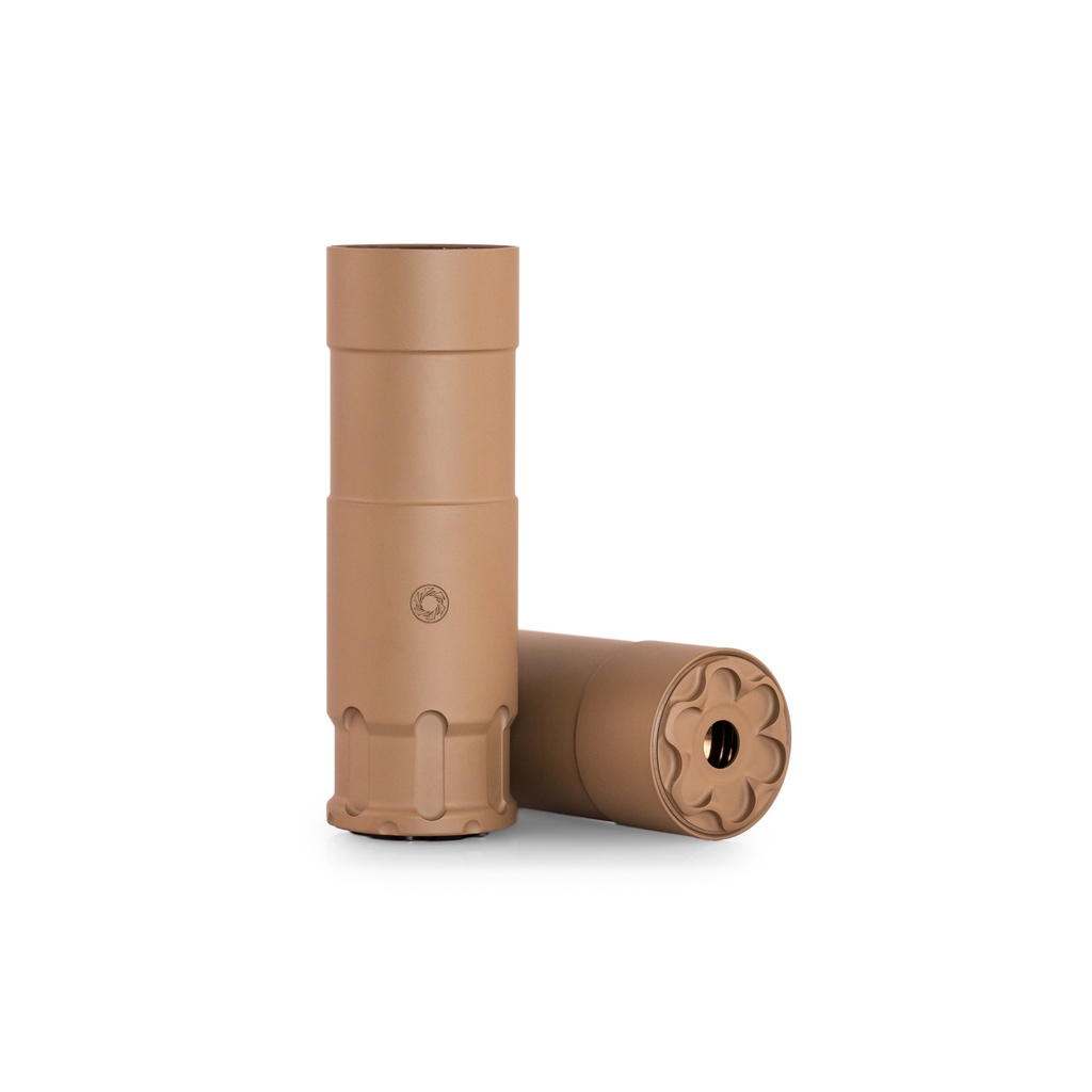 RUGGED SUPPRESSORS OCULUS 22 ADAPT MODULAR CERAKOTE FDE