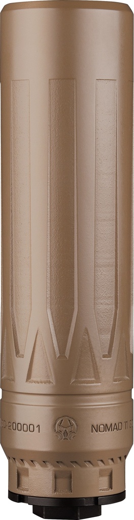 DEAD AIR SILENCERS NOMAD TI XC 7.62MM DIRECT THREAD FDE