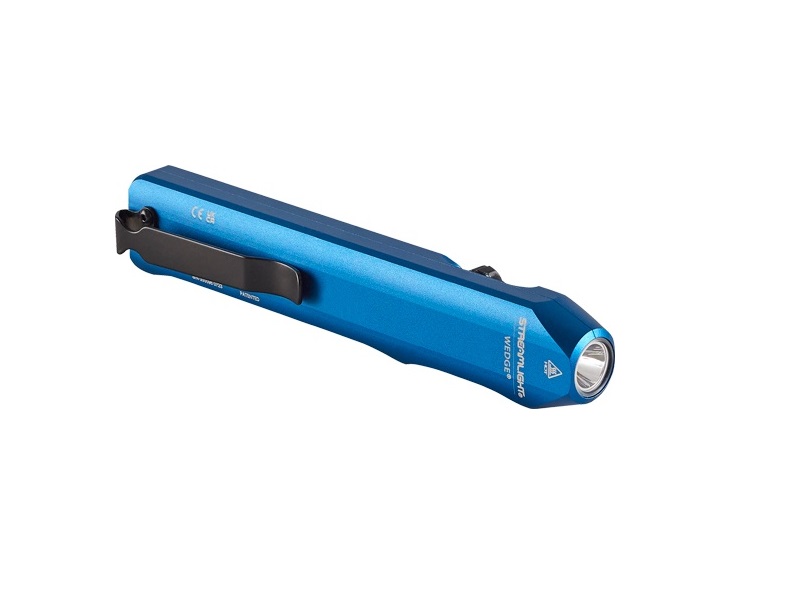 STREAMLIGHT WEDGE CARRY LIGHT WHITE EDC BLUE W/POCKET CLIP