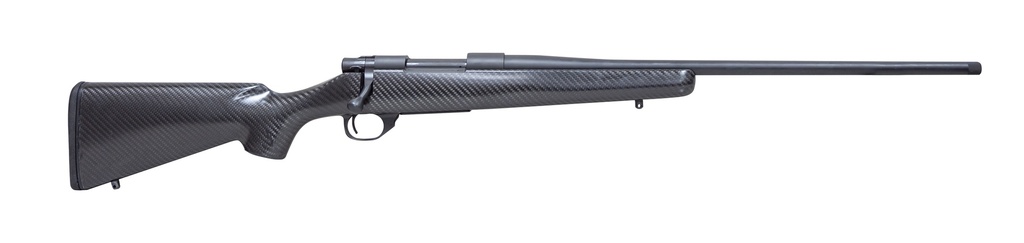 HOWA HCBN7MMPRC M1500 CARBON STALKER 7MM PRC 3+1 24" THREADED, BLUED BARREL/REC, NATURAL CARBON FIBER STOCK
