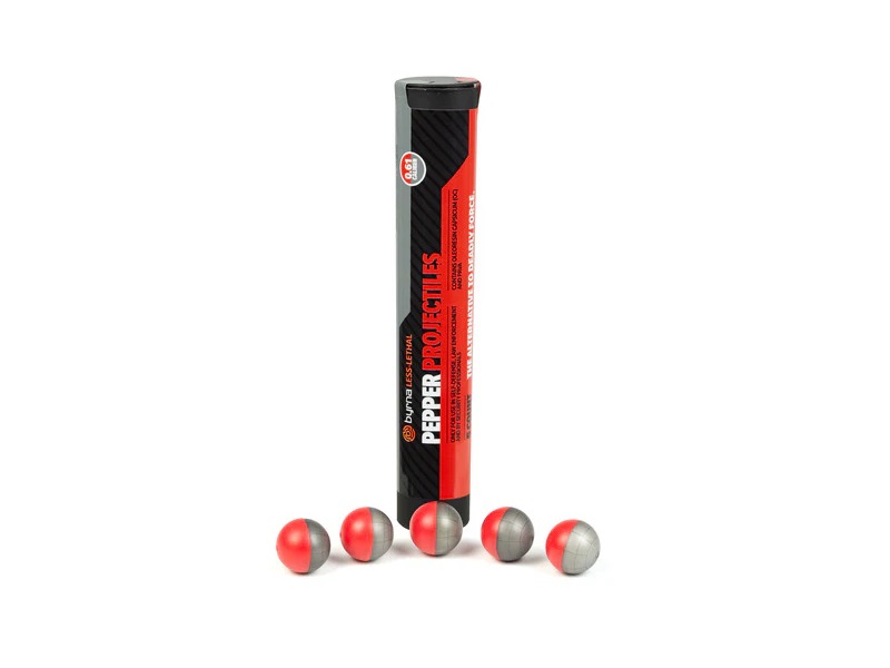 BYRNA PEPPER PROJECTILES 5-CT TUBE .61 CAL FITS CL LAUNCHER