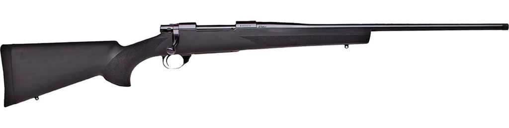 HOWA HGR72502 M1500 HOGUE FULL SIZE 6.5 CREEDMOOR 5+1 24" BLUED HEAVY BARREL, BLUED DRILLED & TAPPED STAINLESS STEEL RECEIVER, HOGUE OVERMOLDED BLACK SYNTHETIC STOCK, RIGHT HAND
